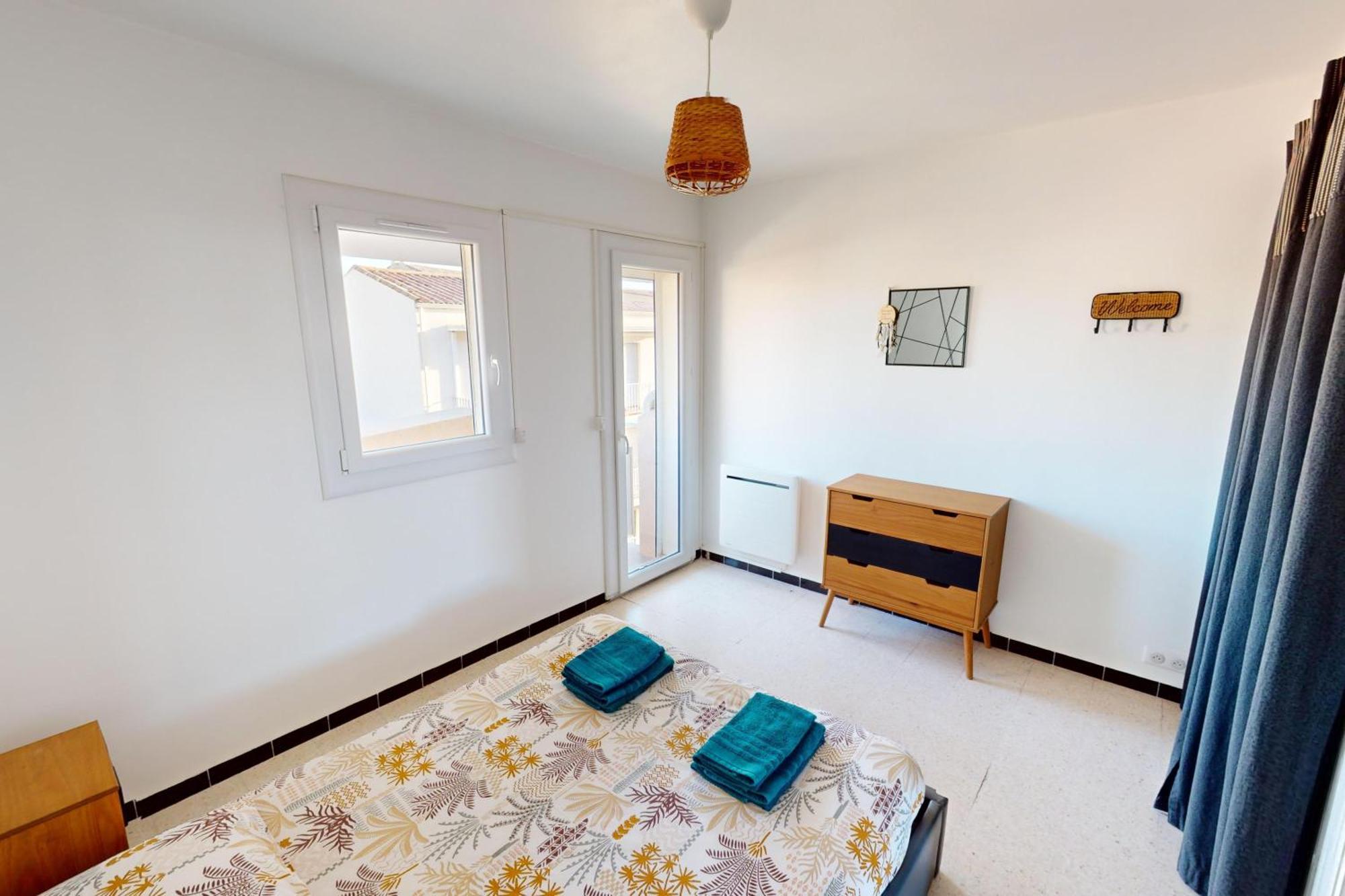 Appartement T2 Vue Plage Meze Proche Sete Bagian luar foto
