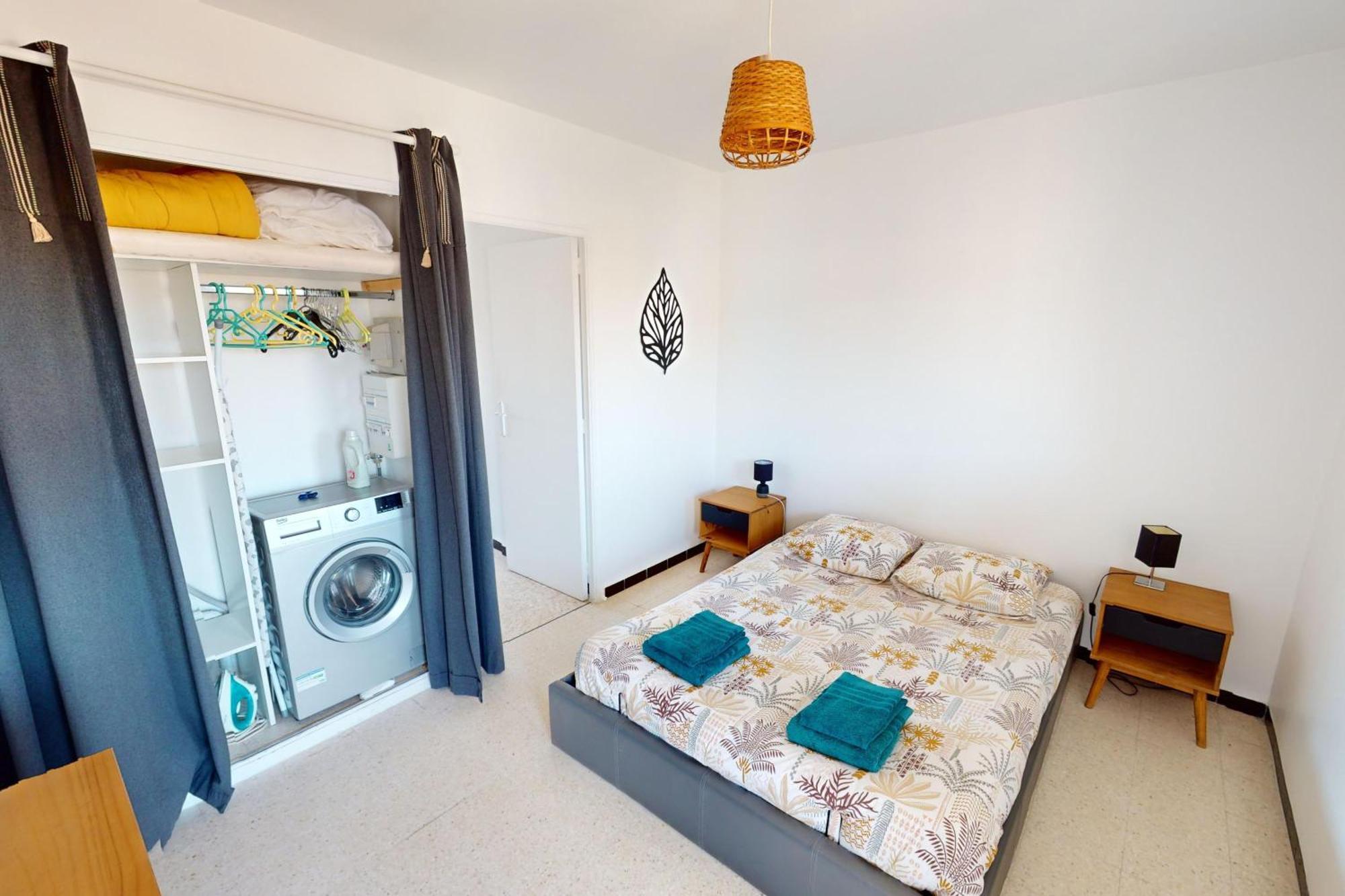 Appartement T2 Vue Plage Meze Proche Sete Bagian luar foto